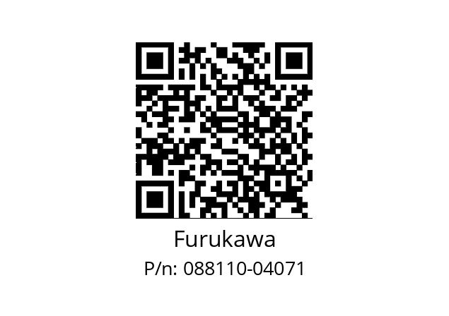   Furukawa 088110-04071