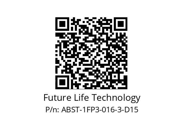   Future Life Technology ABST-1FP3-016-3-D15