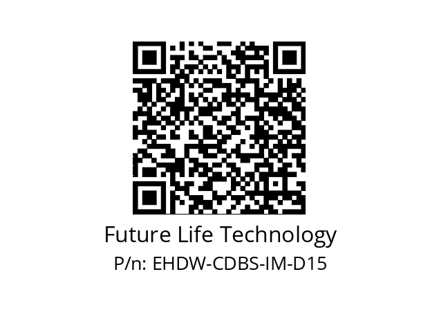  C23021-07 Future Life Technology EHDW-CDBS-IM-D15