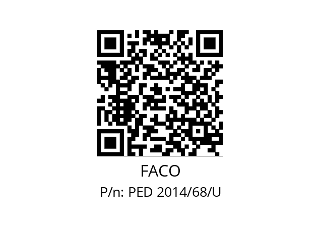   FACO PED 2014/68/U