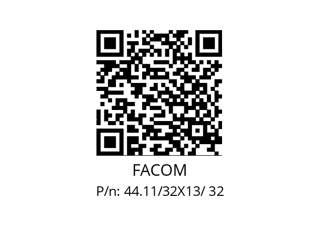   FACOM 44.11/32X13/ 32