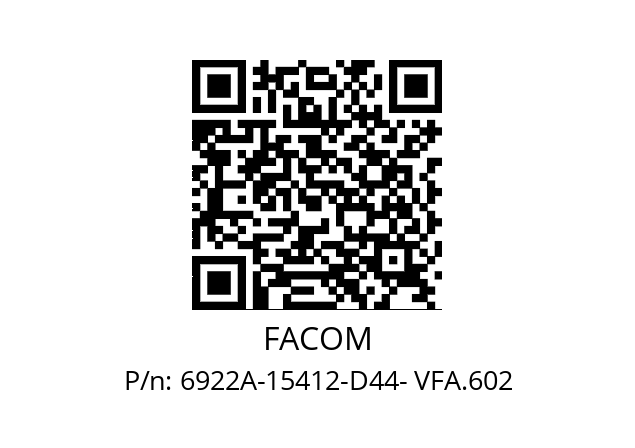   FACOM 6922A-15412-D44- VFA.602