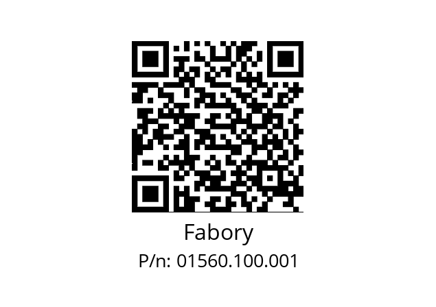   Fabory 01560.100.001