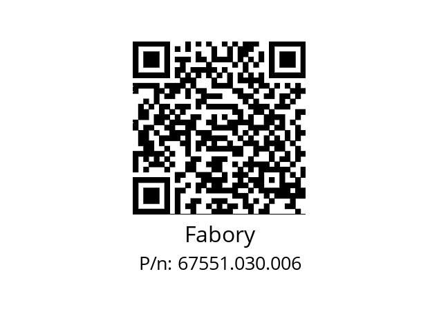   Fabory 67551.030.006