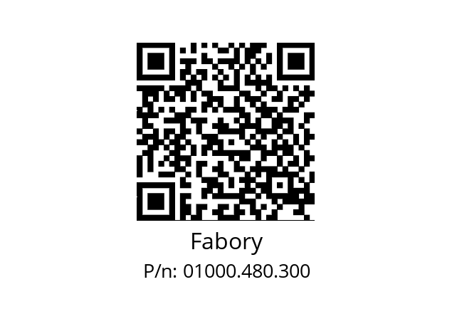   Fabory 01000.480.300