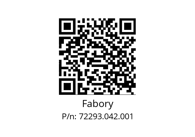   Fabory 72293.042.001