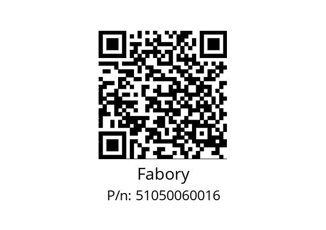   Fabory 51050060016