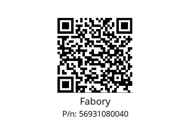   Fabory 56931080040