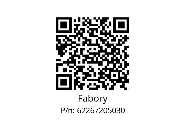   Fabory 62267205030