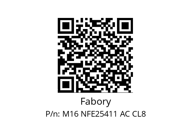   Fabory M16 NFE25411 AC CL8