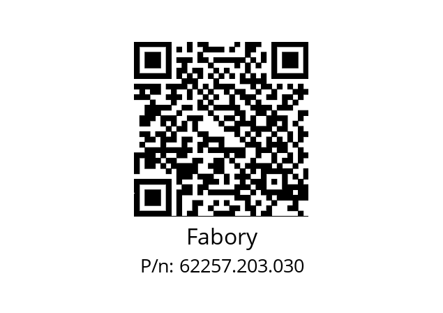   Fabory 62257.203.030