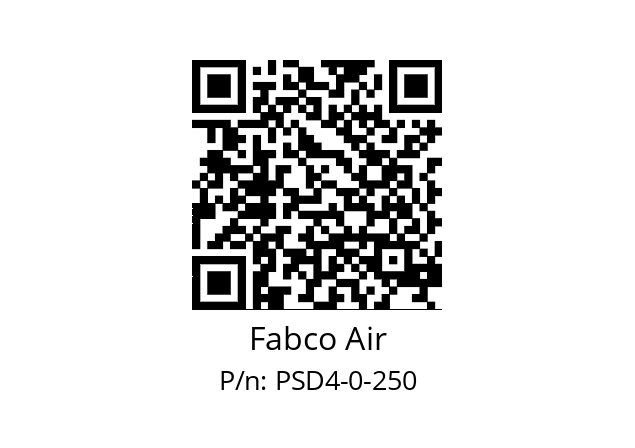   Fabco Air PSD4-0-250