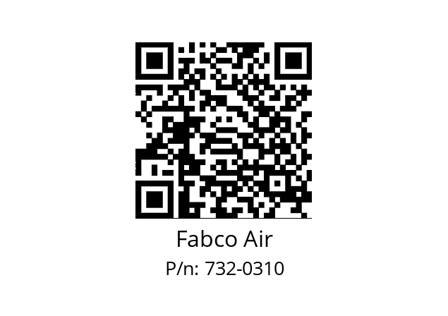   Fabco Air 732-0310