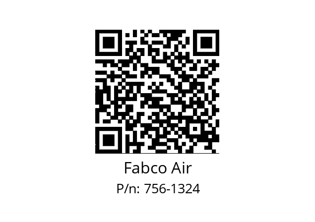   Fabco Air 756-1324