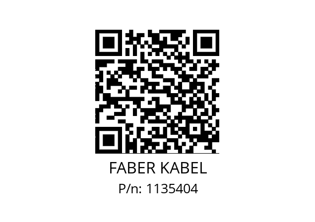   FABER KABEL 1135404