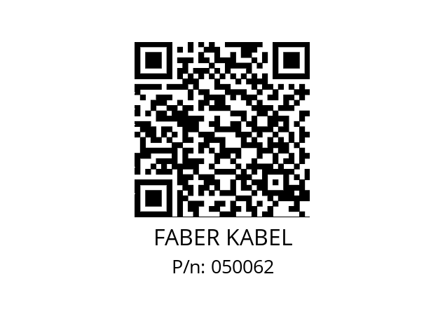   FABER KABEL 050062