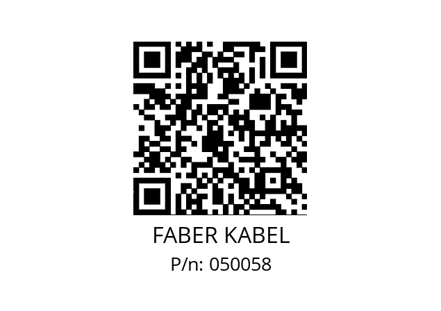   FABER KABEL 050058