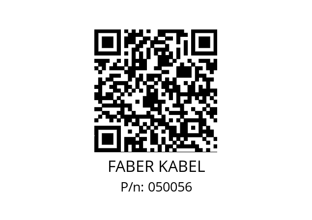   FABER KABEL 050056