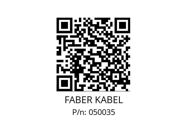   FABER KABEL 050035