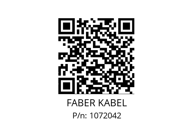   FABER KABEL 1072042