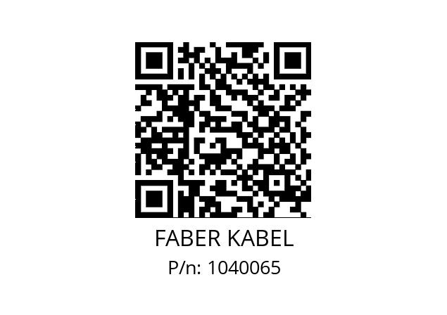   FABER KABEL 1040065