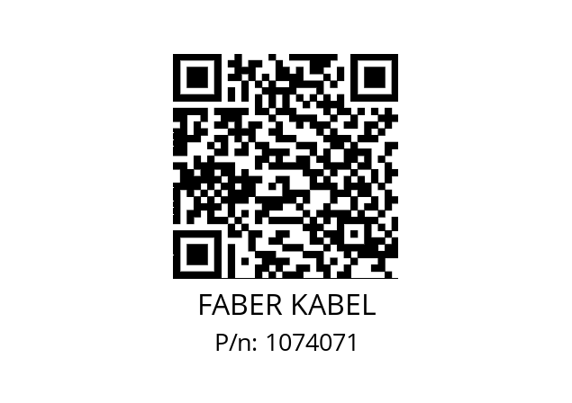   FABER KABEL 1074071