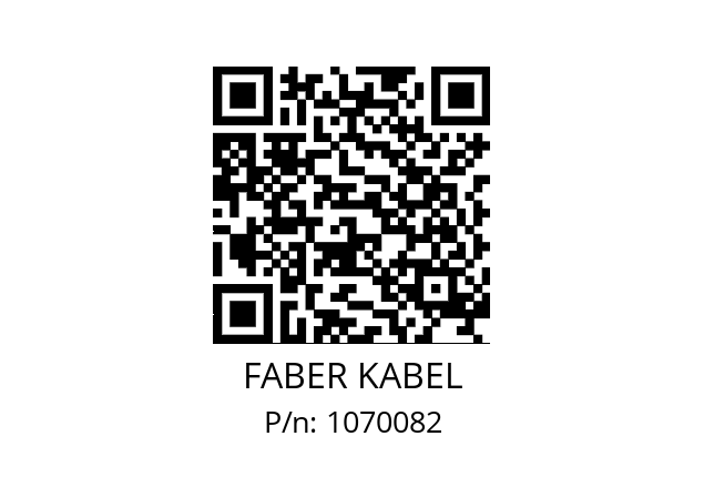   FABER KABEL 1070082