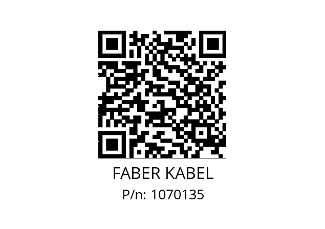   FABER KABEL 1070135