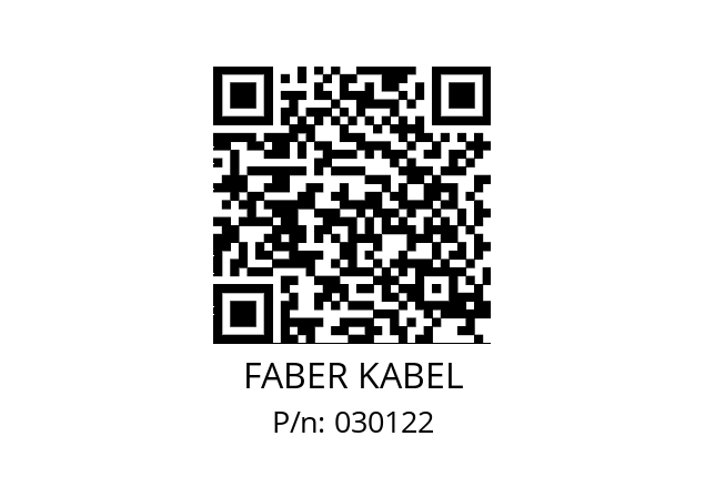   FABER KABEL 030122