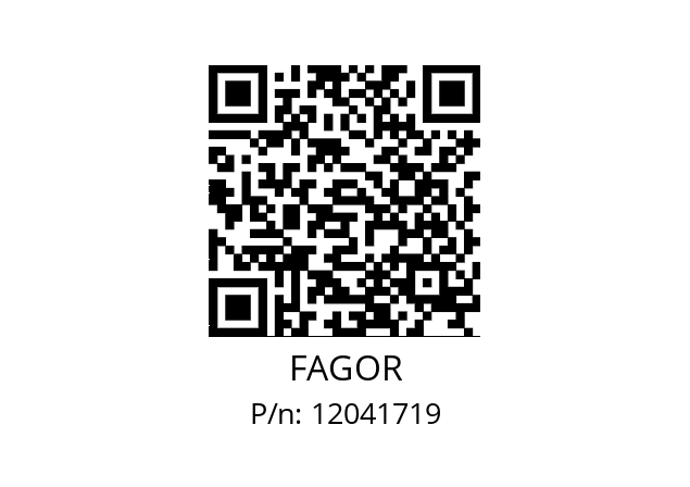   FAGOR 12041719