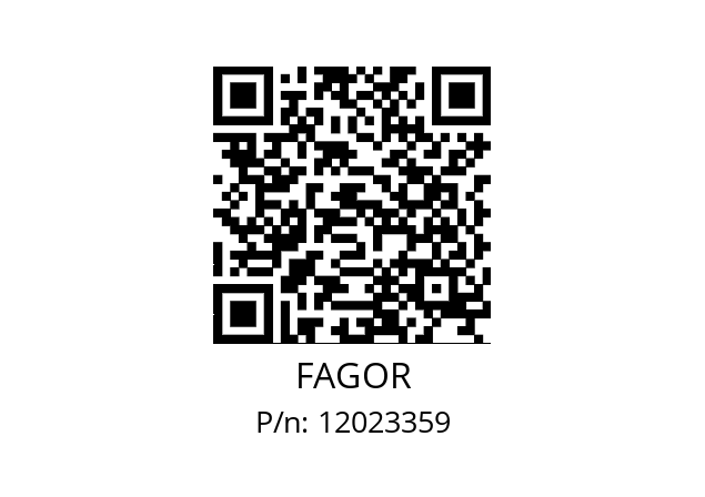   FAGOR 12023359