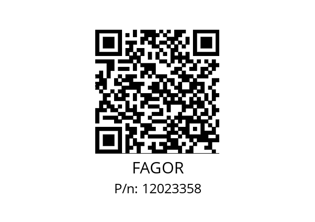   FAGOR 12023358