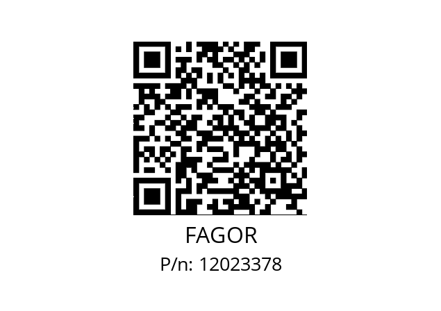   FAGOR 12023378