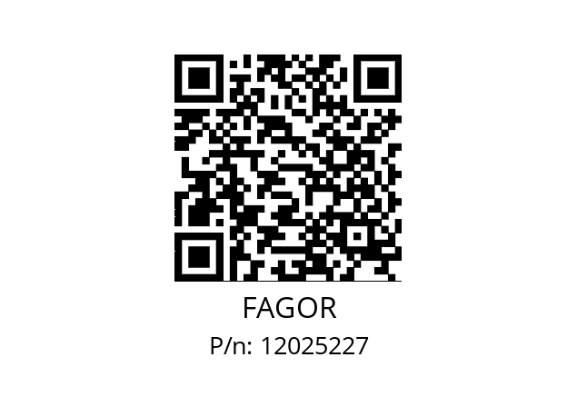   FAGOR 12025227