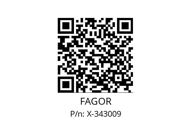   FAGOR X-343009