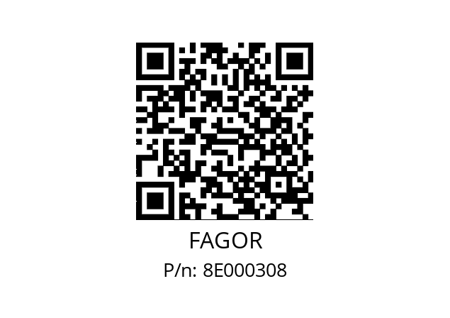   FAGOR 8E000308