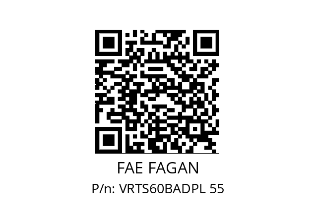   FAE FAGAN VRTS60BADPL 55