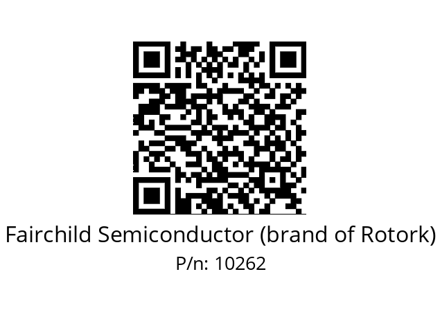   Fairchild Semiconductor (brand of Rotork) 10262