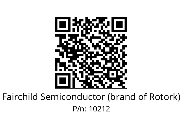   Fairchild Semiconductor (brand of Rotork) 10212