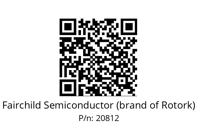   Fairchild Semiconductor (brand of Rotork) 20812