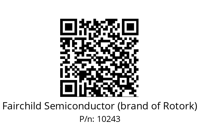   Fairchild Semiconductor (brand of Rotork) 10243