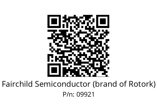   Fairchild Semiconductor (brand of Rotork) 09921