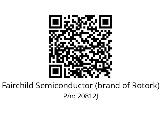   Fairchild Semiconductor (brand of Rotork) 20812J