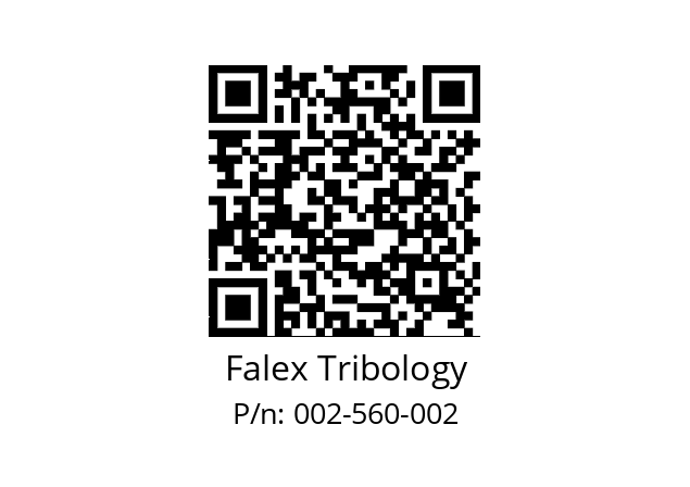   Falex Tribology 002-560-002