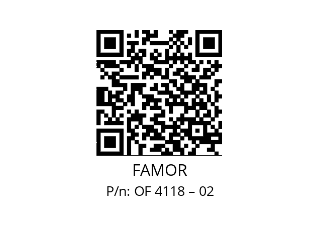   FAMOR OF 4118 – 02