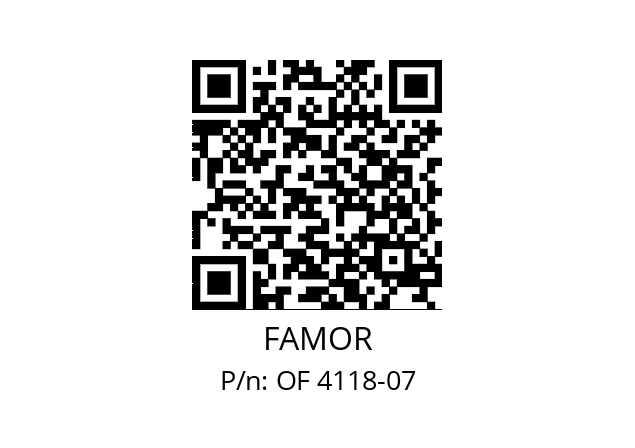   FAMOR OF 4118-07