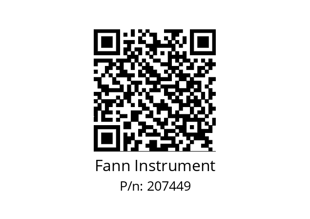   Fann Instrument 207449