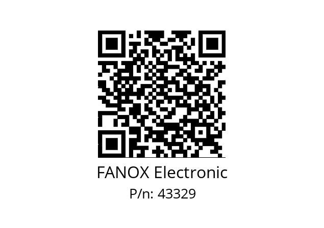   FANOX Electronic 43329