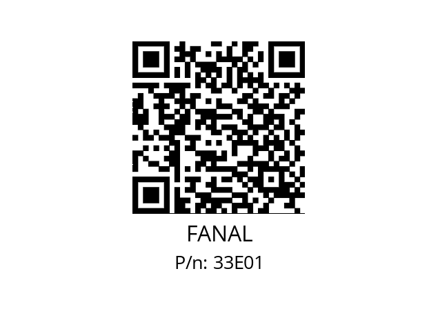   FANAL 33E01