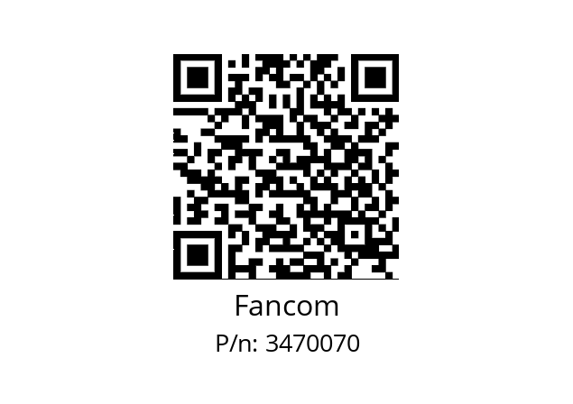   Fancom 3470070